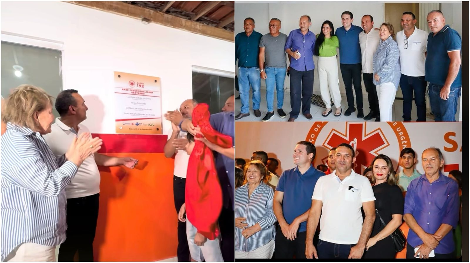 Prefeito de Desterro-PB entrega Base do SAMU no município e fortalece serviços de saúde na região