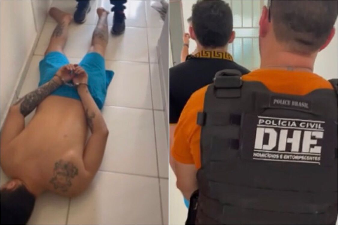 Foragido do PB1 em João Pessoa, é preso pela DHE nesta terça-feira (05) no bairro Novo Horizonte, em Patos; grande quantidade de droga foi apreendida