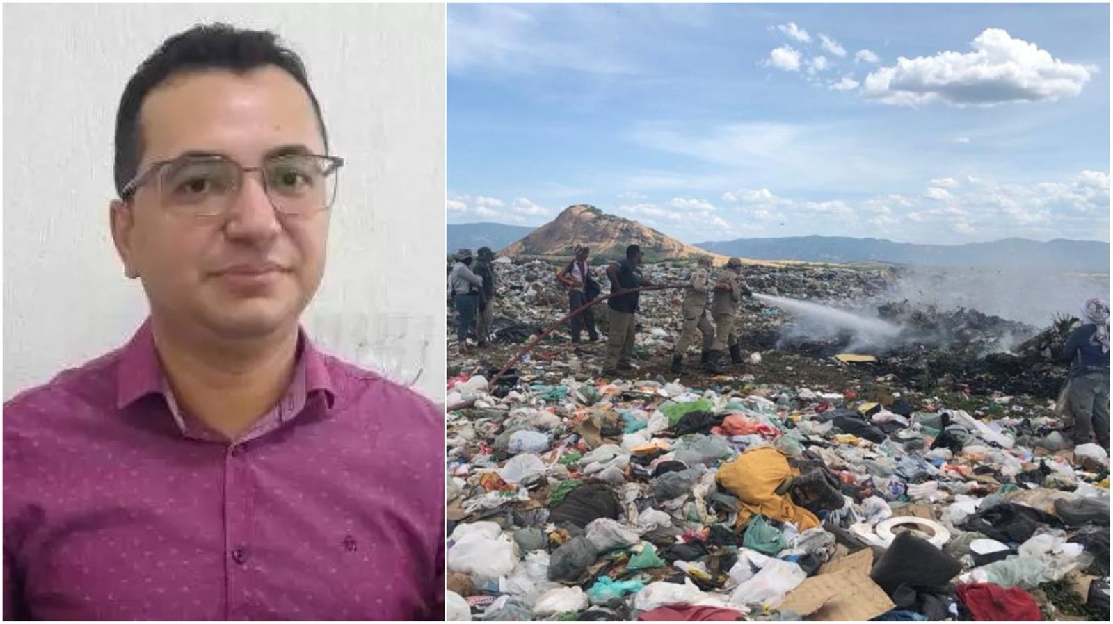 Empresa é notificada por descarte irregular de lixo na estação de transbordo; Secretário de Administração comenta o caso. Ouça