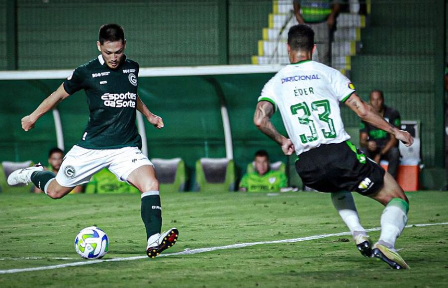 No jogo dos rebaixados, Goiás vence o América-MG e times fecham participação na Série A