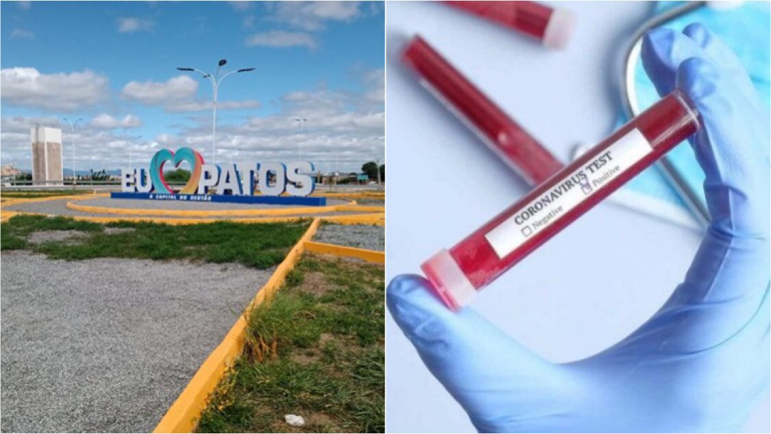 Patos registra aumento no número de casos de Covid-19