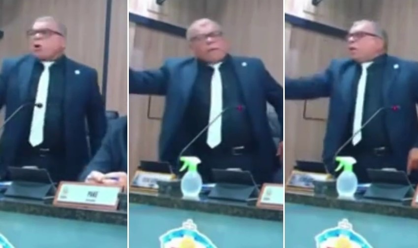 Vereador de Piancó que discutiu com colega durante sessão e disse bater em mulher dá sua versão sobre o caso
