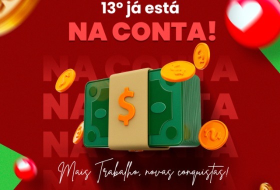 Dinheiro na Conta: Prefeitura de Cacimba de Areia paga 13º salário dos efetivos