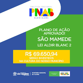 São Mamede planeja investimentos na cultura após aprovação de recursos da Lei Paulo Gustavo