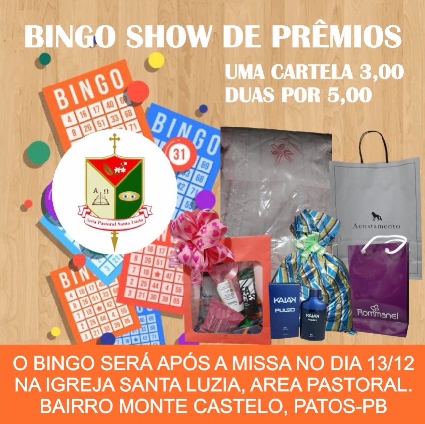 Padre Francisco das Chagas convida fiéis e devotos para encerramento da Festa de Santa Luzia nesta quarta-feira (13), em Patos