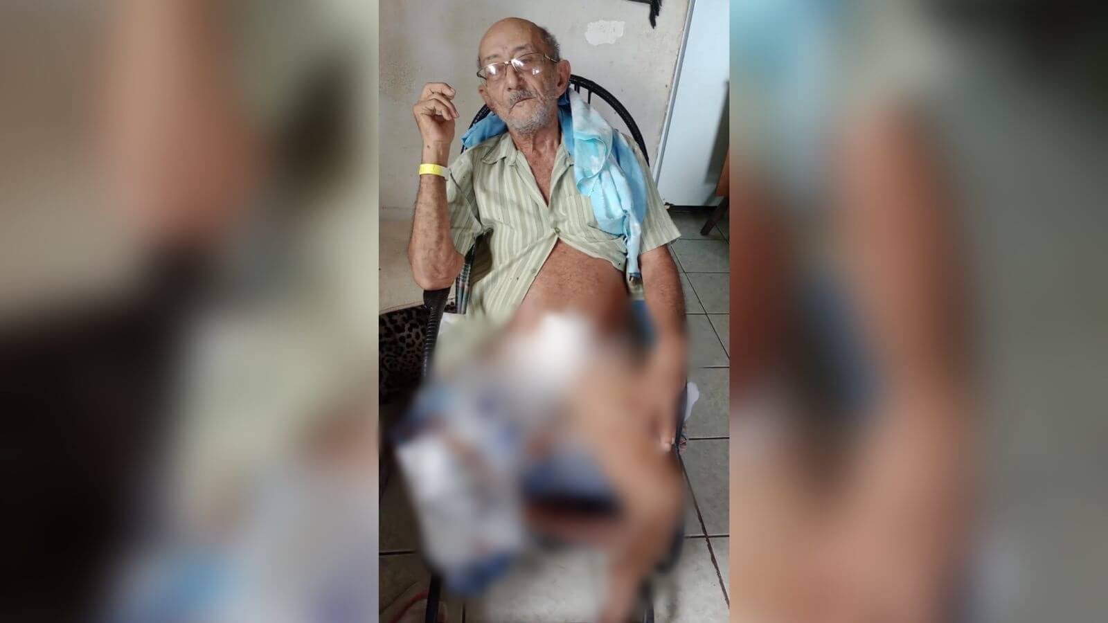 Em Patos: Família pede ajuda para idoso em tratamento de saúde que passou por duas cirurgias; veja como contribuir