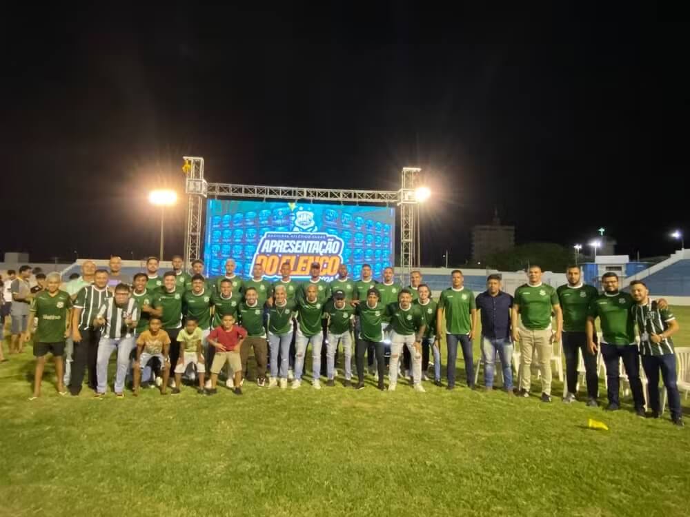 Nacional de Patos apresenta elenco para o Campeonato Paraibano 2024