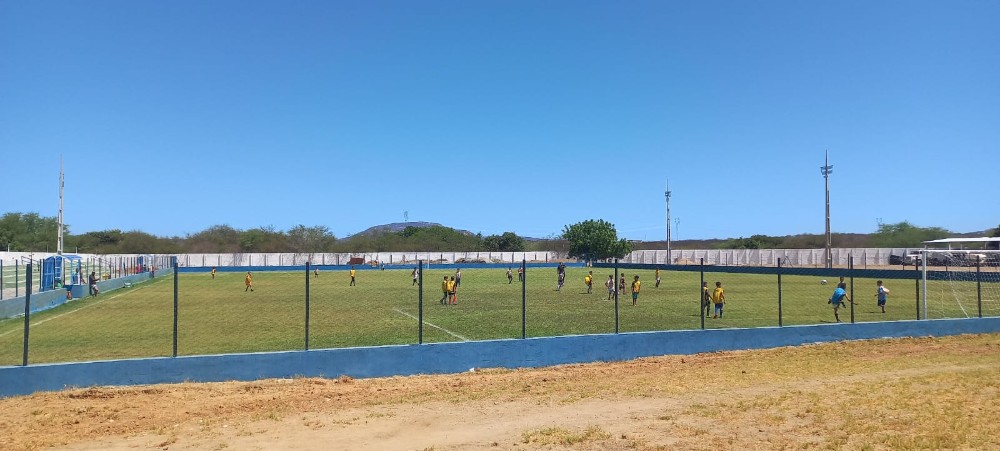 Prefeito de São Mamede inaugura Estádio revitalizado com recursos próprios na manhã desta quarta-feira (13)