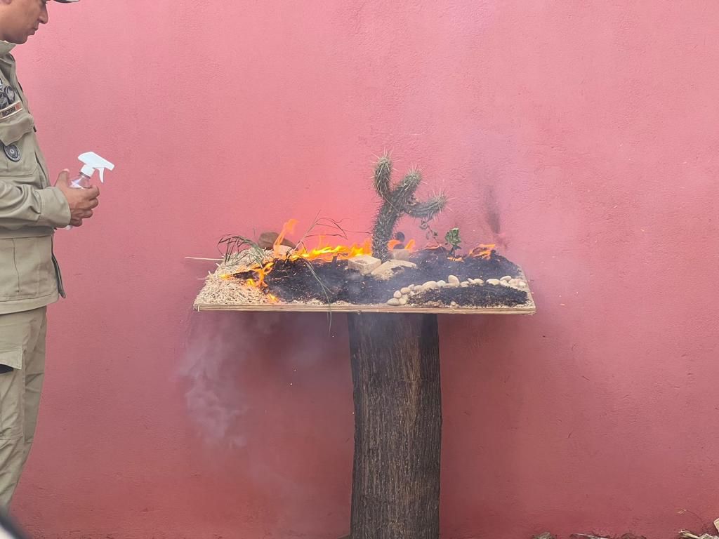 II Estágio de Combate a Incêndio Florestal é iniciado no âmbito do 3º Comando Regional do Corpo de Bombeiros, em Patos/PB