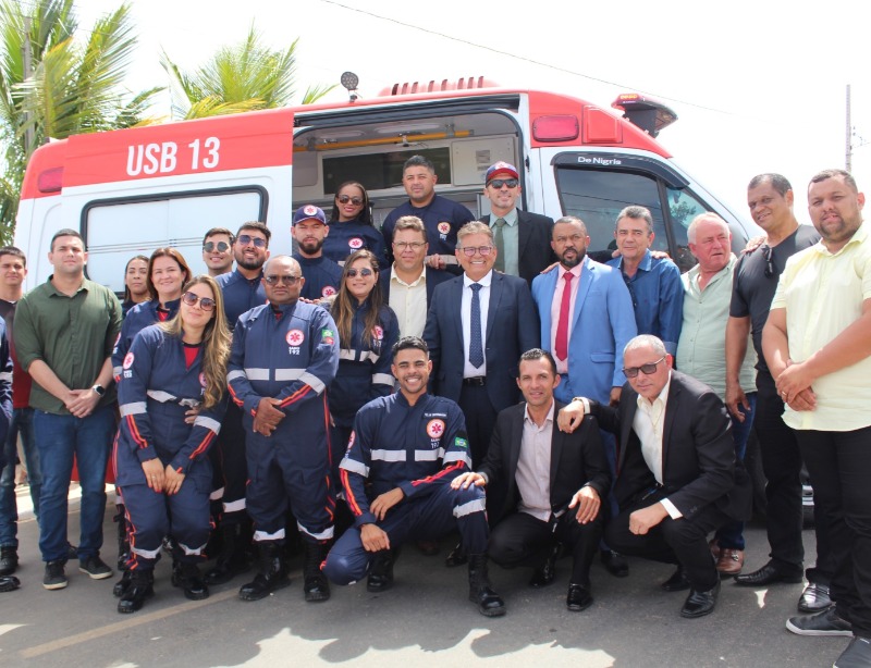 Inauguração da base do SAMU e entrega de novos veículos é realizada neste sábado (16) em Matureia