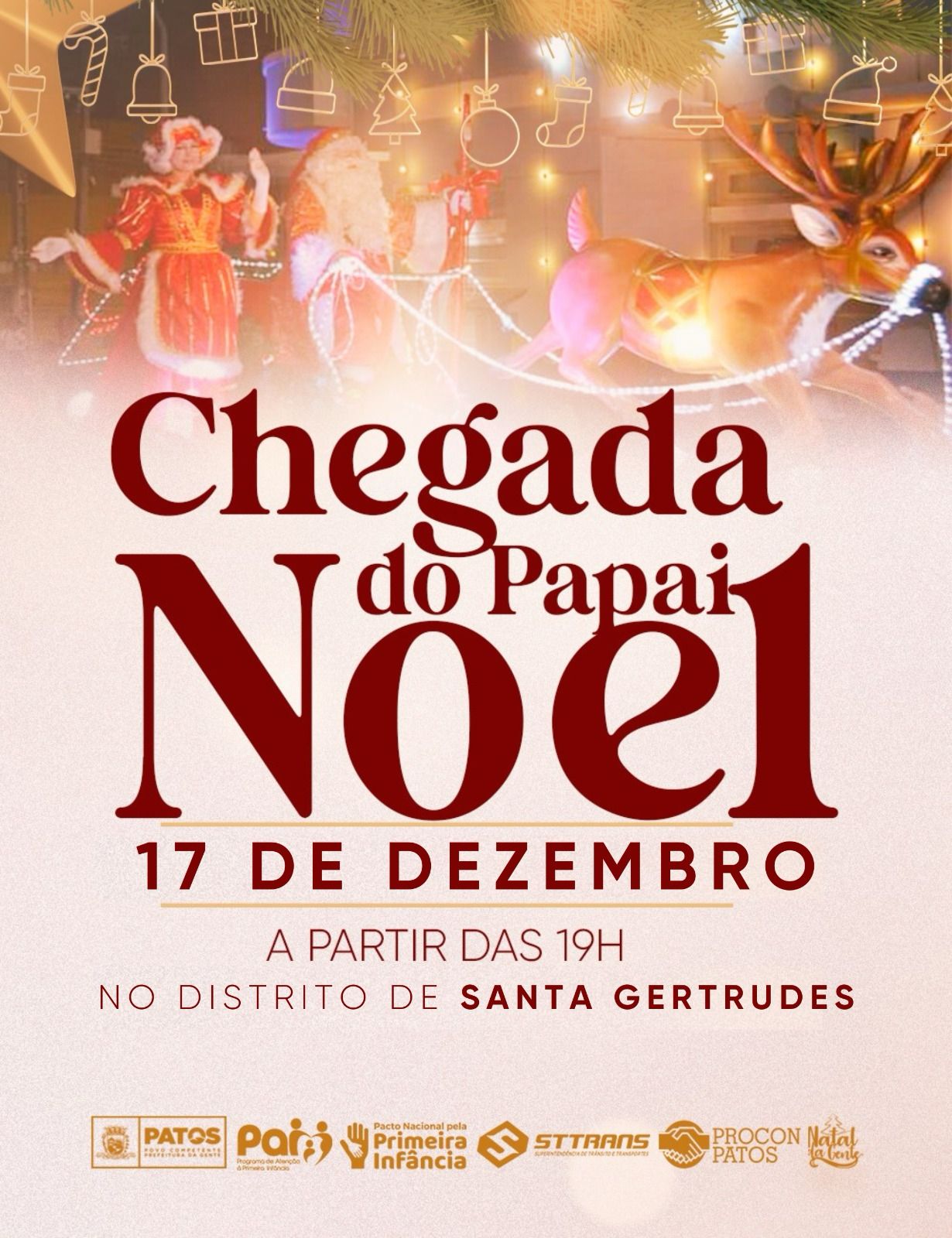 Natal da Gente 2023: Papai Noel, Mamãe Noel e sua trupe chegam neste domingo (17) em Santa Gertrudes