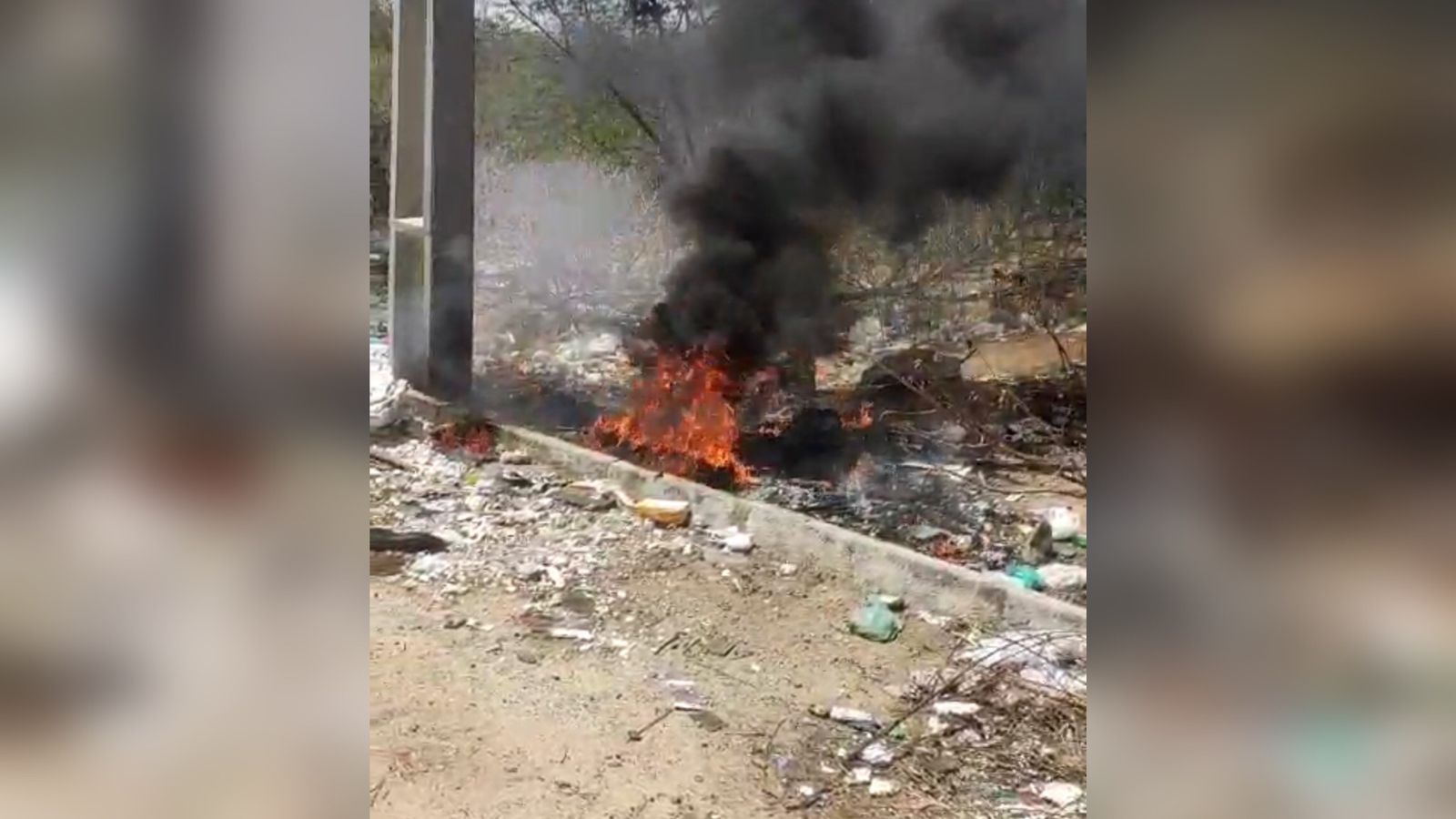 Morador do Loteamento Ridete Leite denuncia incêndios criminosos constantes na localidade; veja vídeo