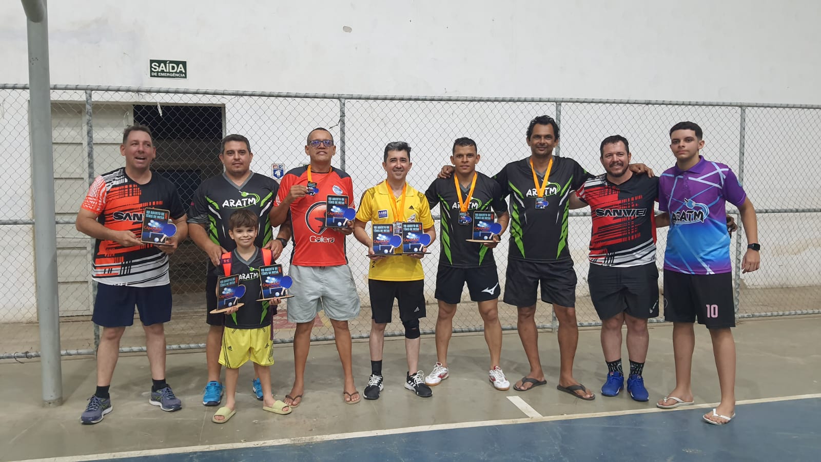 Atletas Patoenses brilham no VIII aberto de Tênis de Mesa em Currais Novos-RN, no último final de semana