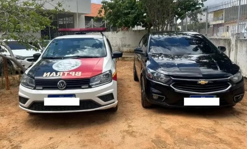 Polícia Militar recupera automóvel roubado, em Teixeira-PB