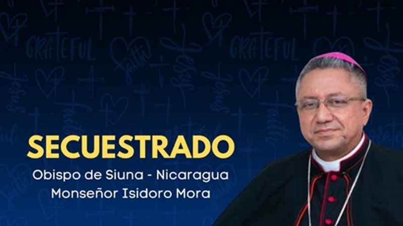 Nicarágua prende mais um bispo católico crítico ao governo