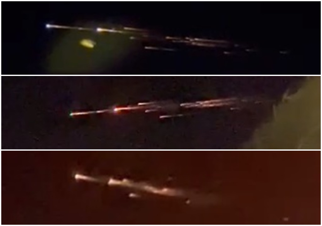 Meteoritos: Patoenses e sertanejos filmam luzes no céu na noite desta sexta-feira (22). Vejam os vídeos   