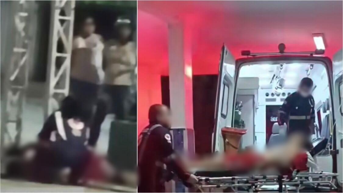 Tentativa de Homicídio em Patos: Jovem é alvejado a tiros na Praça do Bivar Olinto durante a madrugada desta segunda-feira (25)