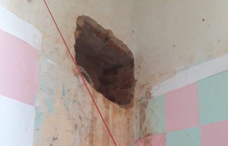 Policiais penais frustram tentativa de fuga na Cadeia Pública de Itaporanga durante a madrugada desta segunda-feira (25)