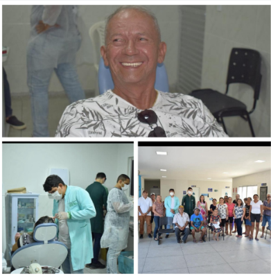 Prefeitura de São Mamede entrega próteses dentárias e eleva a autoestima dos beneficiados