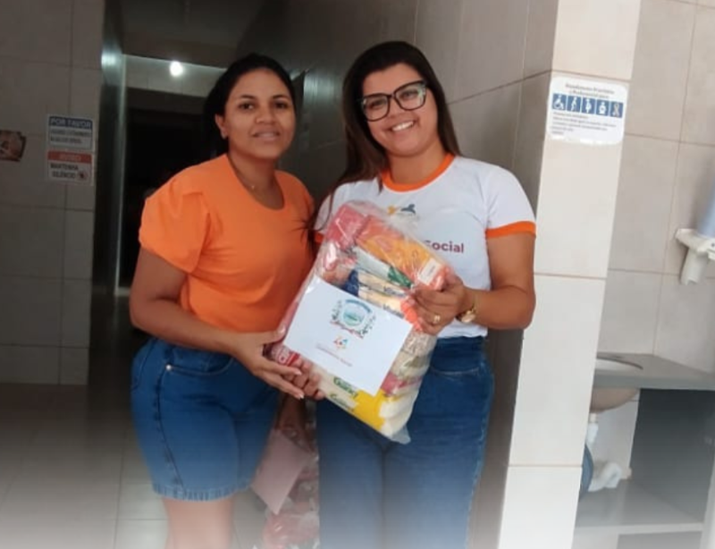Secretaria de Ação e Assistência Social realiza entrega de 400 cestas básicas no município de Passagem