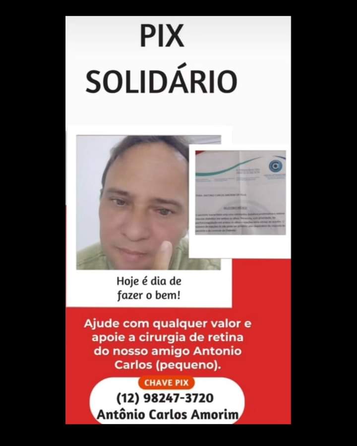 Campanha Solidária: Atendente de Farmácia residente em Patos busca ajuda para cirurgia de retina urgente