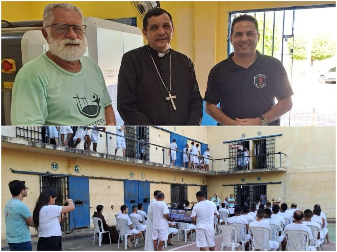 Diretor do Presídio Procurador Romero Nóbrega fala sobre a celebração da Missa presidida pelo Bispo Dom Eraldo na última quarta-feira (27), na unidade prisional; ouça