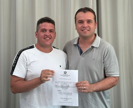 Prefeito de São Mamede nomeia novo Secretário de Infraestrutura