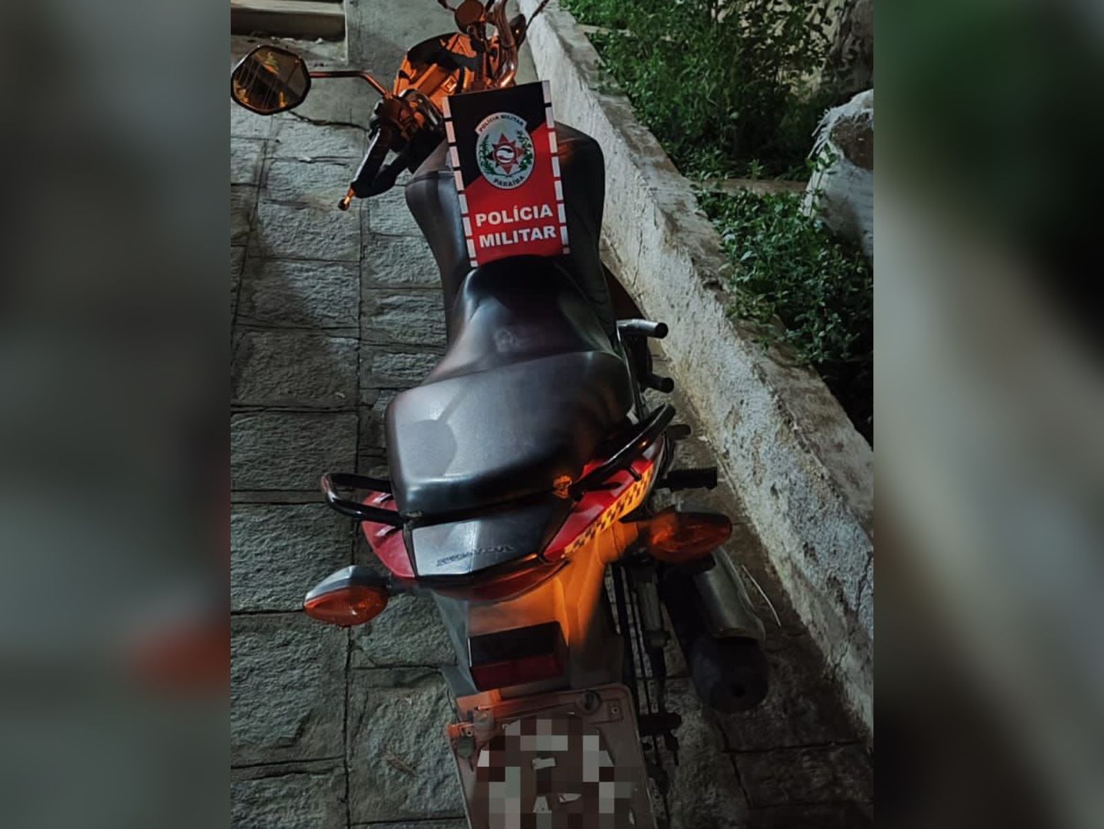 Polícia Militar localiza e recupera motocicleta roubada na cidade de Patos-PB