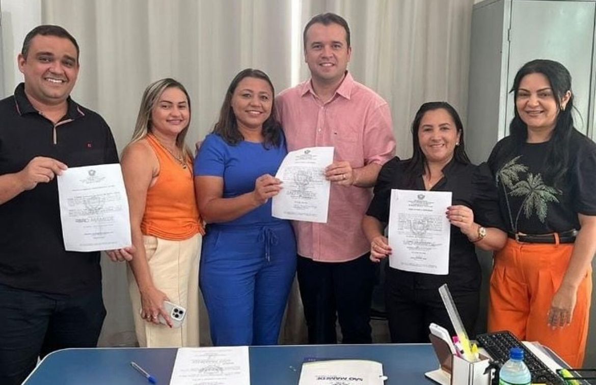 Diretores escolares são empossados em São Mamede