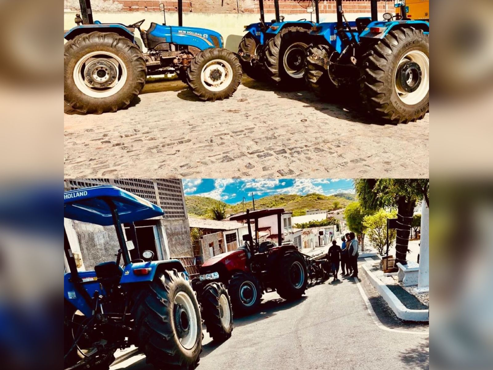 Prefeitura de Salgadinho reforça compromisso com agricultores locais e disponibiliza 5 tratores para corte de terra