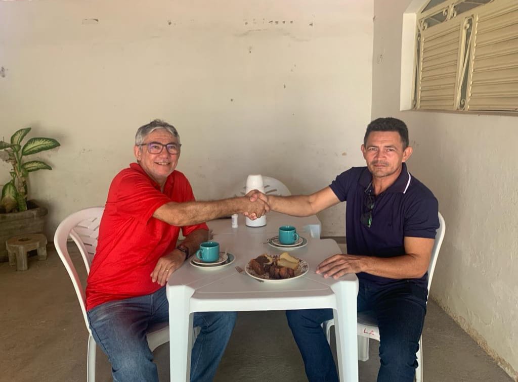 Em Patos, presidentes do PT e do PC do B se reúnem para definir estratégias políticas para as Eleições 2024