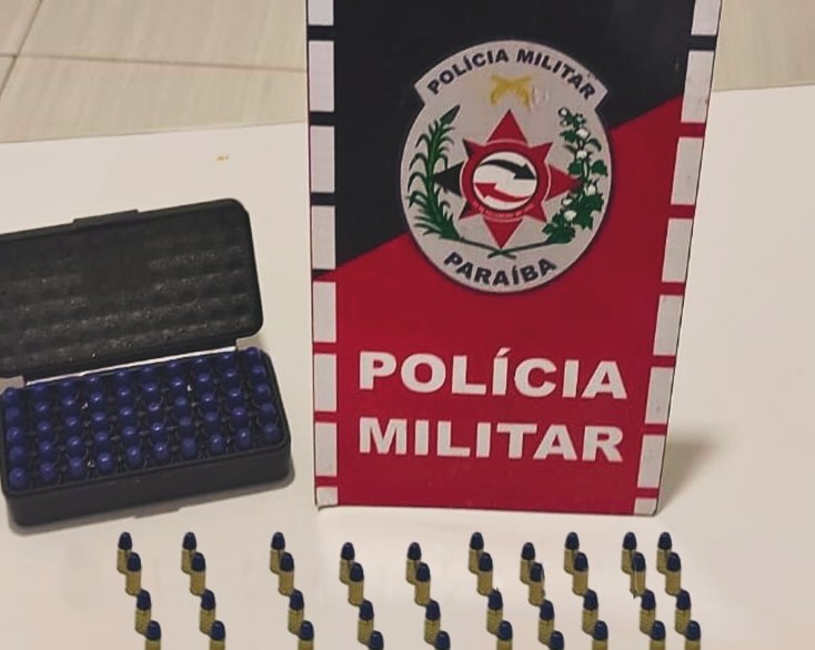 Polícia Militar apreende 50 munições durante Operação Verão em Princesa Isabel