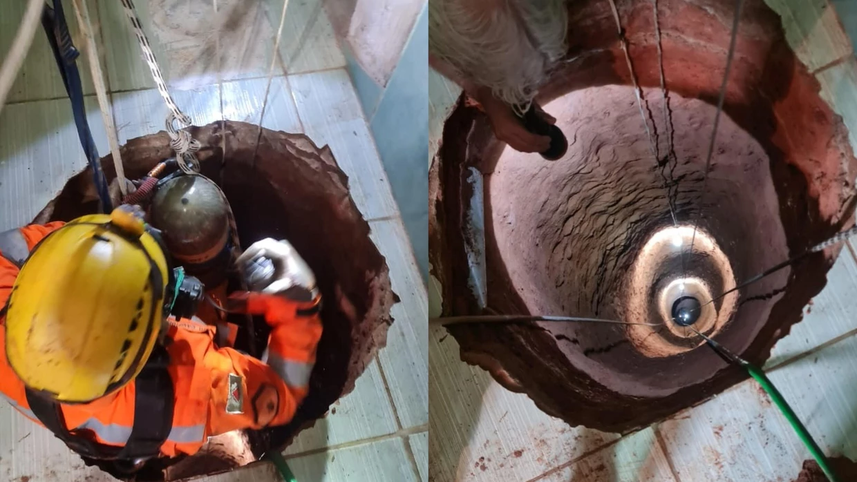 Em busca de 'tesouro revelado', idoso cava buraco de 40 metros dentro de casa, escorrega e morre em MG