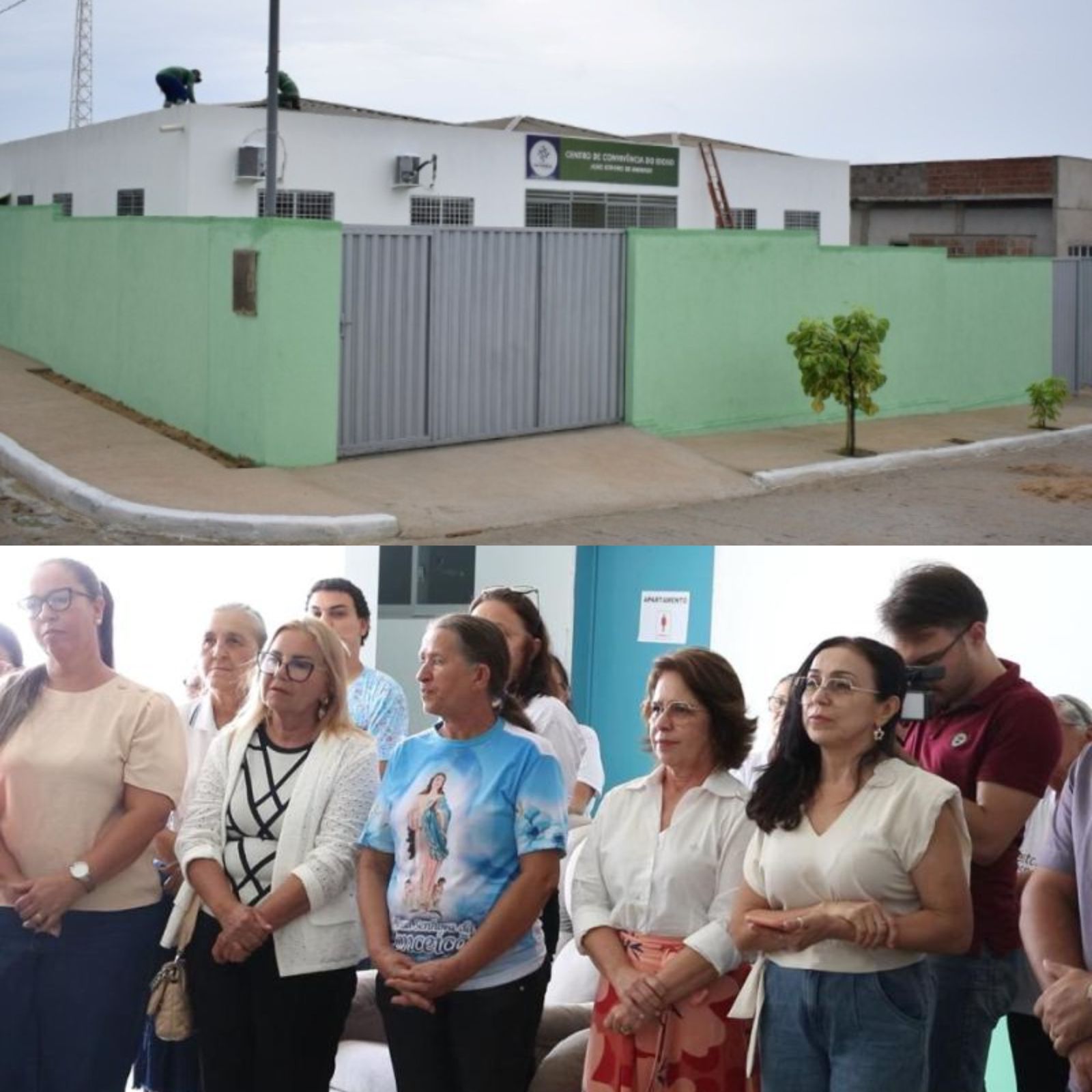Prefeituras de Patos e de São Mamede inauguram Instituto de Longa Permanência Casa do Idoso João Izidro de Andrade