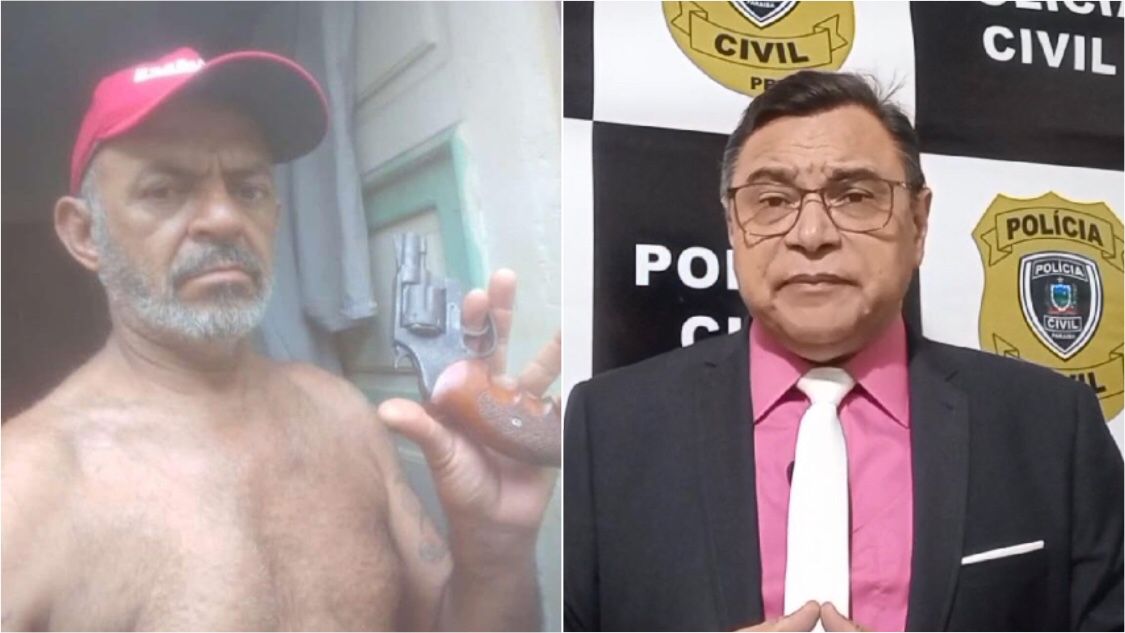 Homem que estava foragido após atirar na cabeça de ex-companheira em JP é preso pela Polícia Civil em Itaporanga-PB e confessa crime; delegado comenta