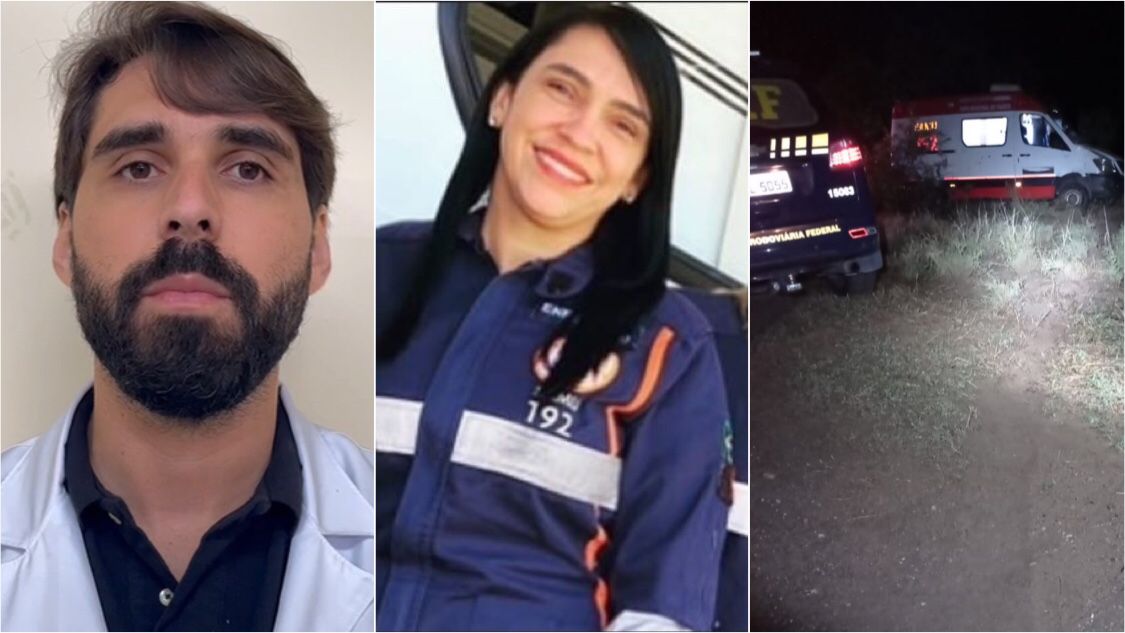 Médico do Hospital de Trauma de CG fala sobre o estado de saúde da enfermeira do SAMU de Patos que sofreu acidente na madrugada desta quinta (11), em Piancó