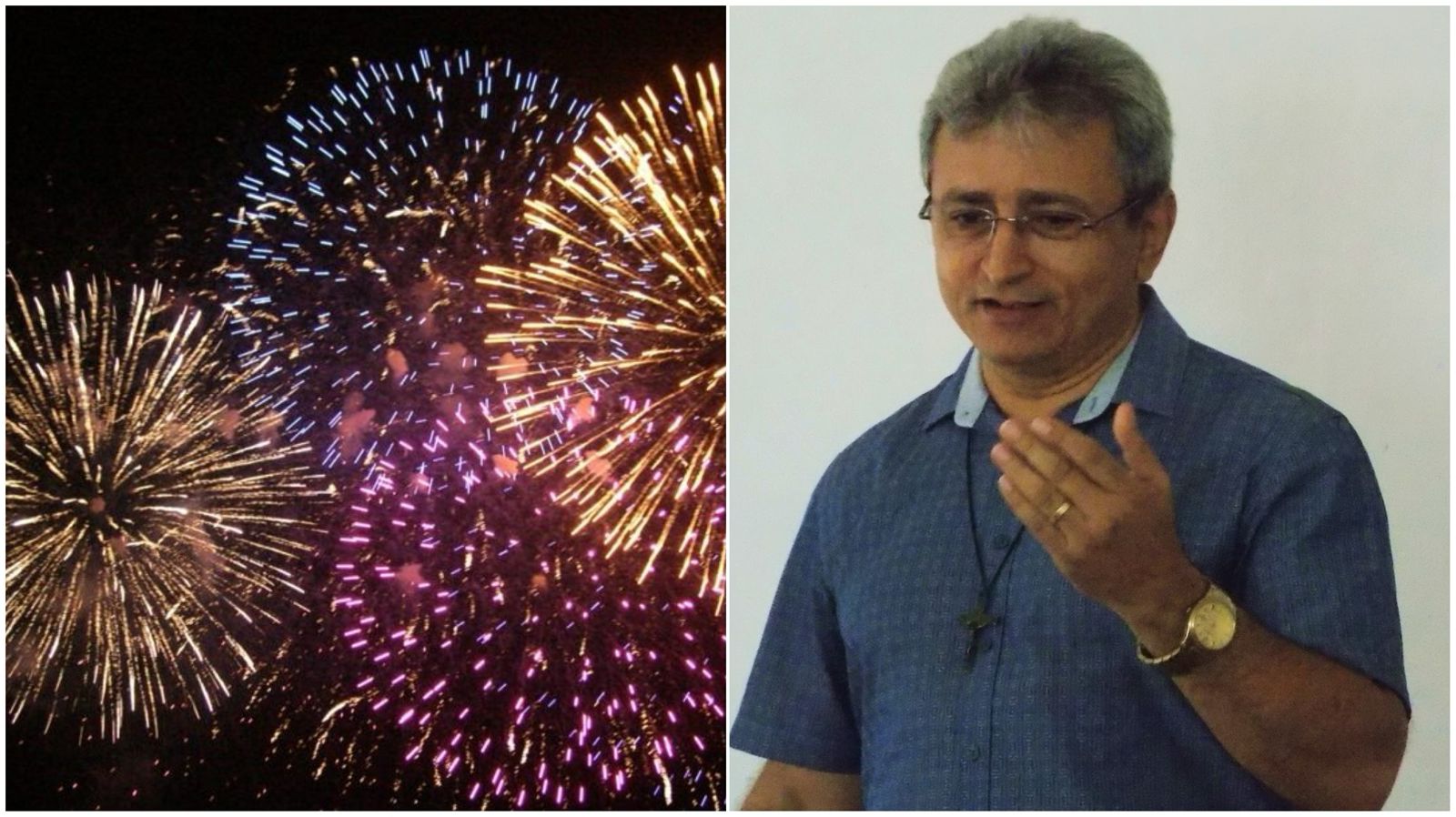 Padre da paróquia de São Sebastião, em Patos, reafirma posição contra solta de fogos durante festa do padroeiro
