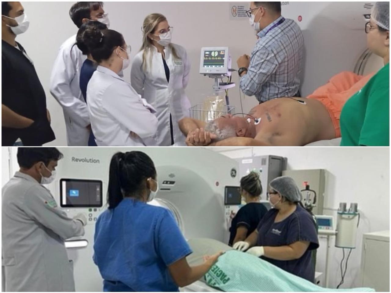Equipe de Tomografia do Hospital Regional de Patos conclui treinamento avançado para exames de alta precisão