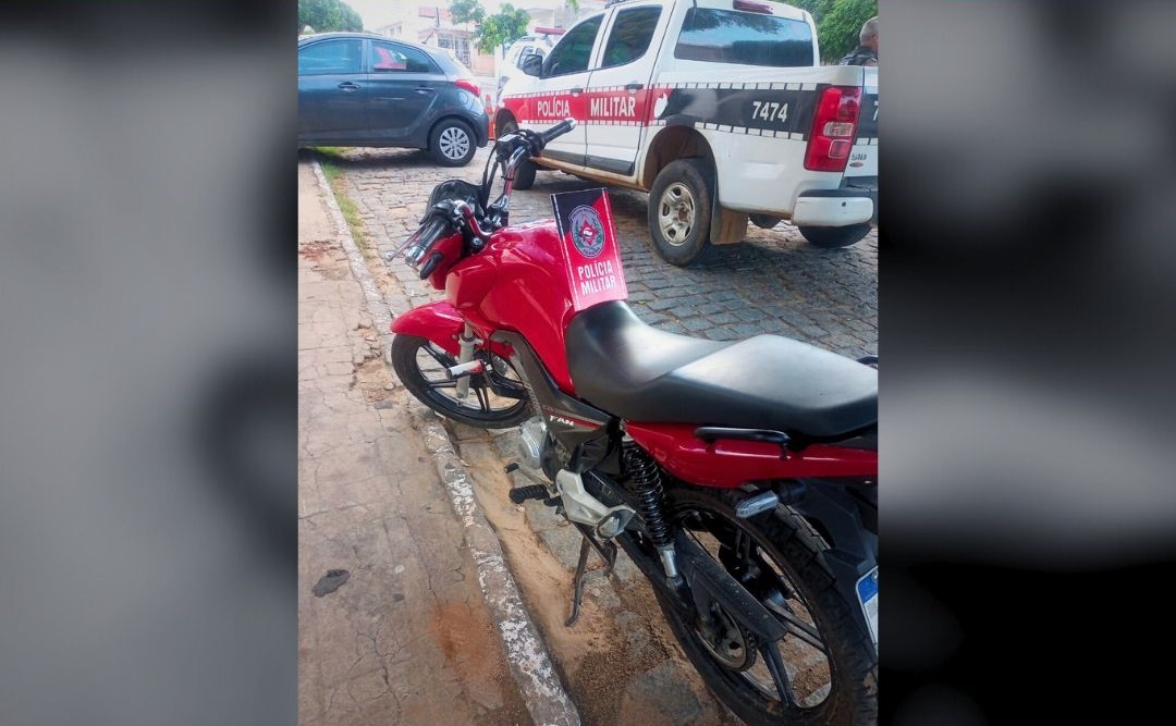 Polícia Militar age rápido e recupera moto roubada em Paulista-PB