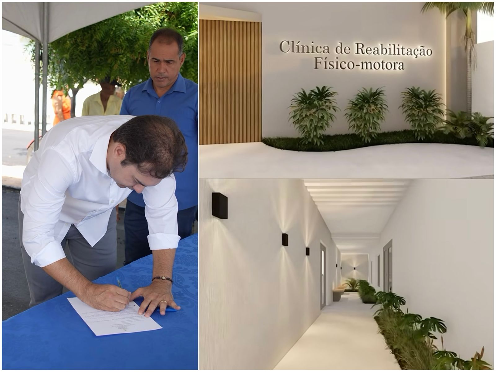 Prefeito de São José do Sabugi-PB, formaliza ordem de serviço para centro de reabilitação físico-motora