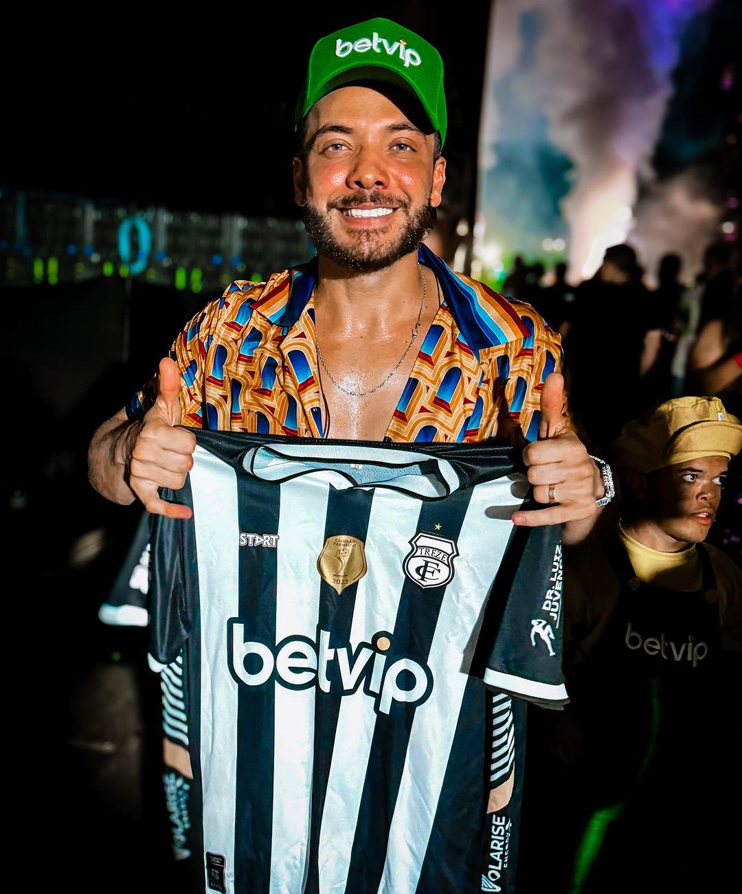 Com presença de Wesley Safadão, Treze apresenta o novo patrocinador master para 2024