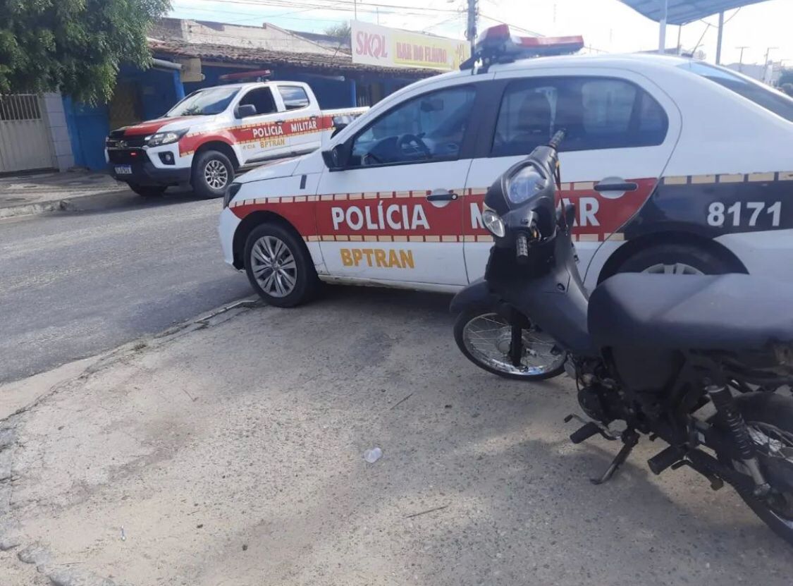 Polícia Militar recupera ciclomotor roubado, em Patos-PB