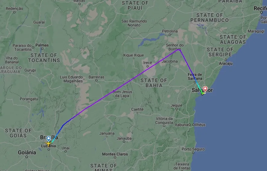 Copiloto desmaia em voo e avião que seguia para João Pessoa faz pouso de emergência no aeroporto de Salvador