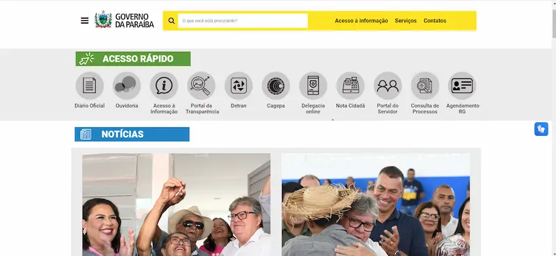 Sites do Governo da Paraíba sofrem ataque hacker e ficam fora do ar nesta quinta-feira (18)