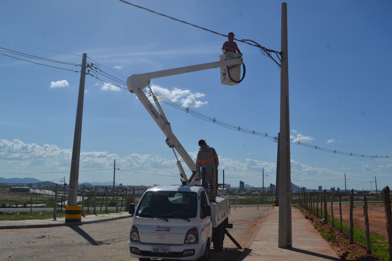 Prefeitura de Patos vai instalar mais de 160 luminárias de led no Residencial São Judas Tadeu I e II