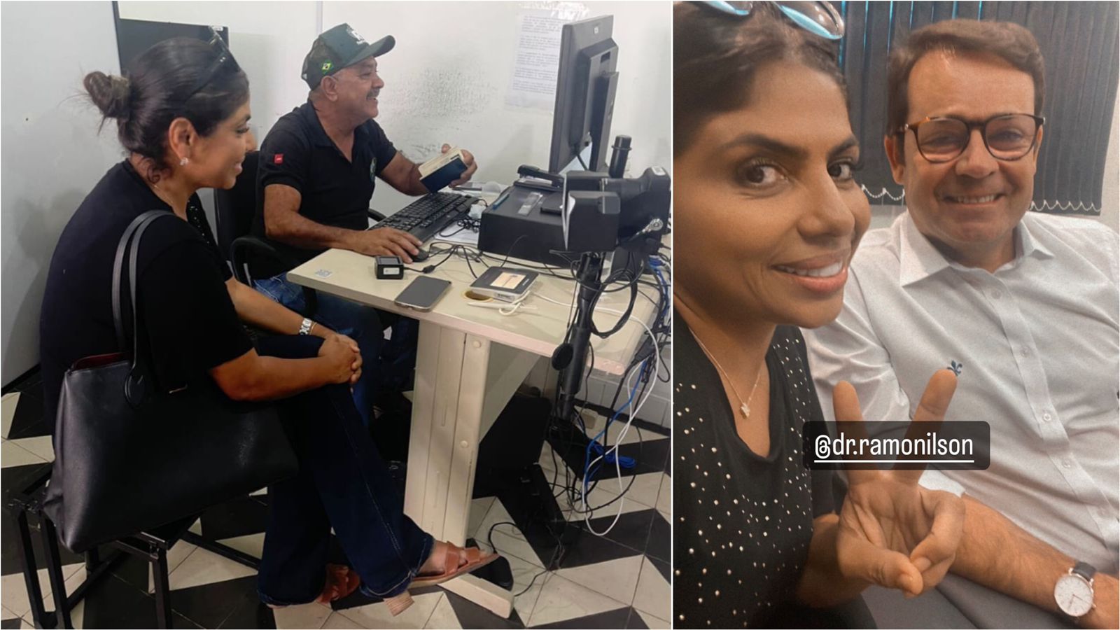 Em meio a rumores de pré-candidatura, Baronesa Priscila Lima transfere domicílio eleitoral para Patos e aparece ao lado de Dr. Ramonilson