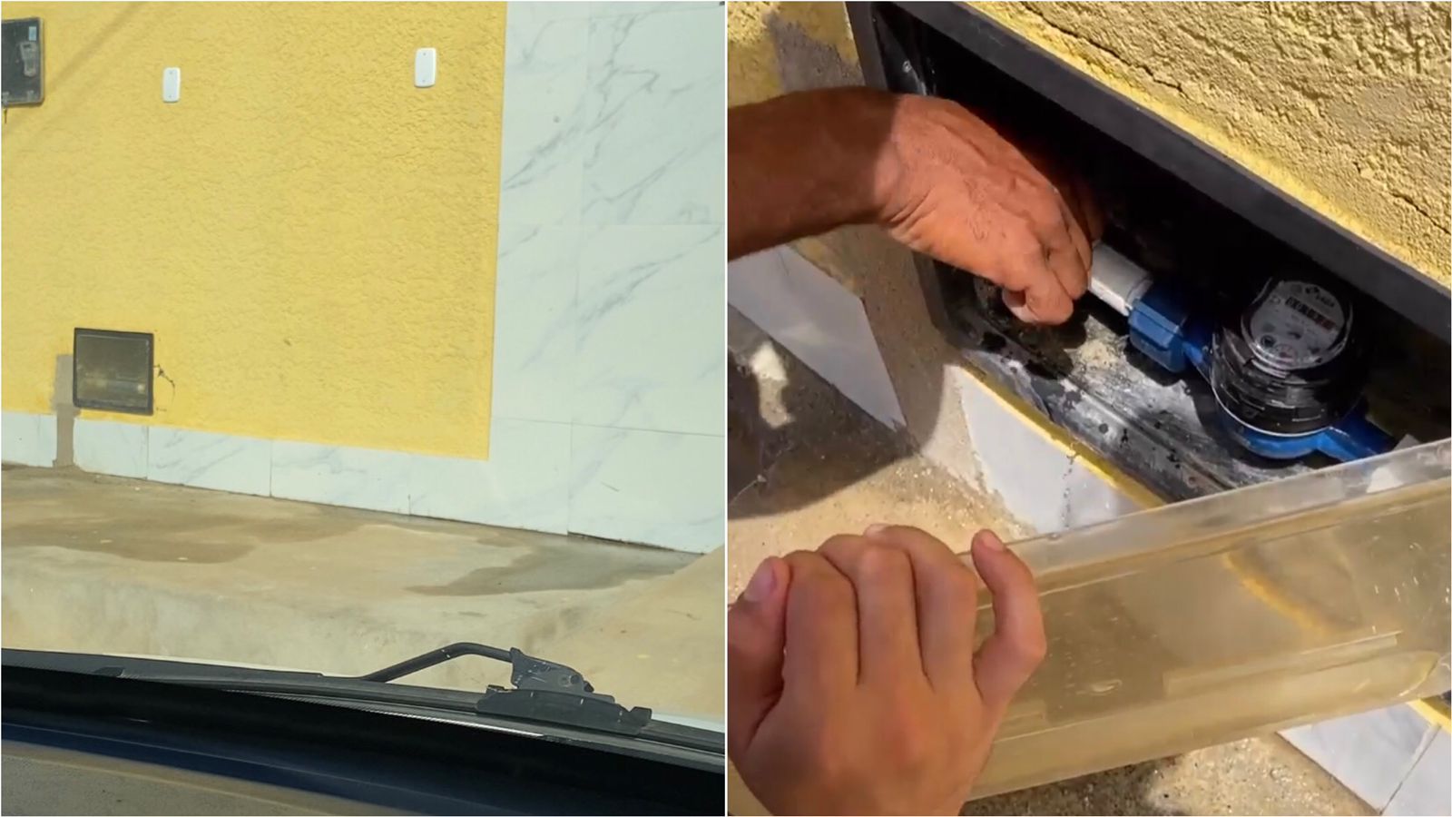 Moradora do bairro Jardim Magnólia, em Patos, reclama de problemas recorrentes com vazamentos e falta d'água; Cagepa se pronuncia