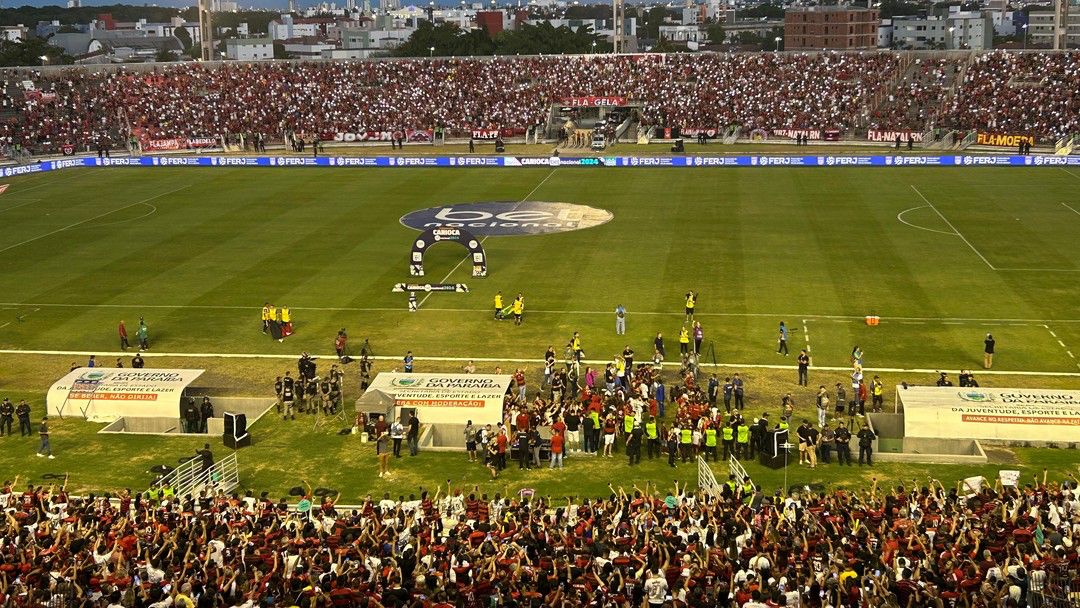 Com pouco mais de 16 mil torcedores, Nova Iguaçu x Flamengo é a maior renda da história em um jogo na Paraíba