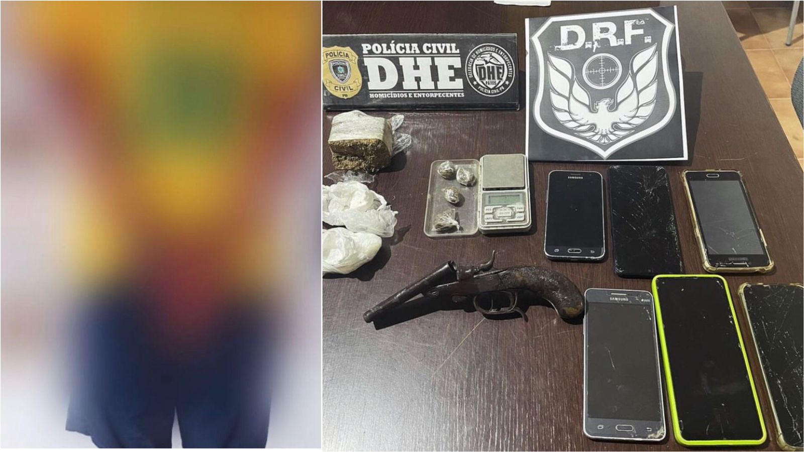 DHE e DRF cumprem mandados de busca e realizam prisão em flagrante no Conjunto dos Sapateiros, em Patos, nesta segunda (22)