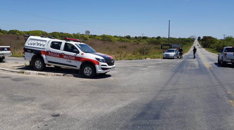 DIVISAS: Polícia Militar apreende arma de fogo durante blitz no Sertão